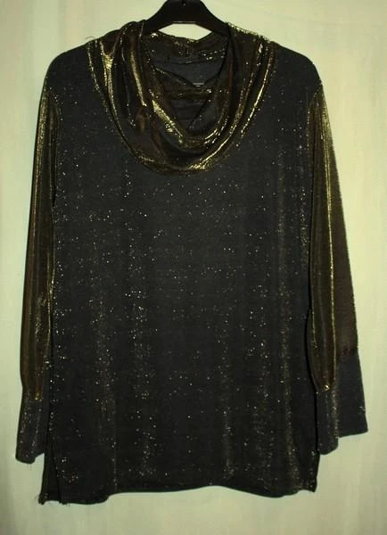 #Haut C Mode TU (42) noir et bronze